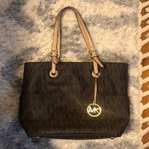 Michael Kors Brown Medium Logo Tote bag